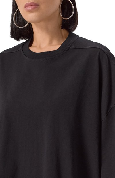 Хлопковая футболка RICK OWENS, арт. RP01E7204/JA, фото 5