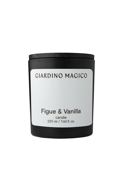 Парфюмированная свеча figue & vanilla (220ml) GIARDINO MAGICO, арт. 4640200322012, фото 1