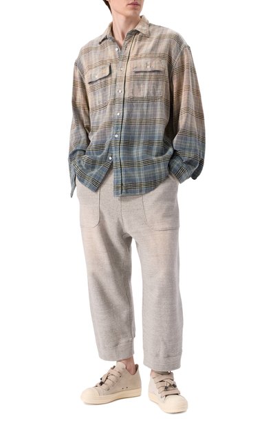 Хлопковая рубашка R13 разноцветного цвета по цене 76050 руб., арт. R13MR266-R458B, фото 2 Хлопковая рубашка R13, арт. R13MR266-R458B, фото 2