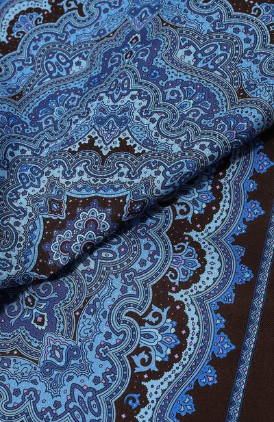 Шелковый платок STEFANO RICCI коричневого цвета по цене 23500 руб., арт. FZSR5/95016, фото 2 Шелковый платок STEFANO RICCI, арт. FZSR5/95016, фото 2