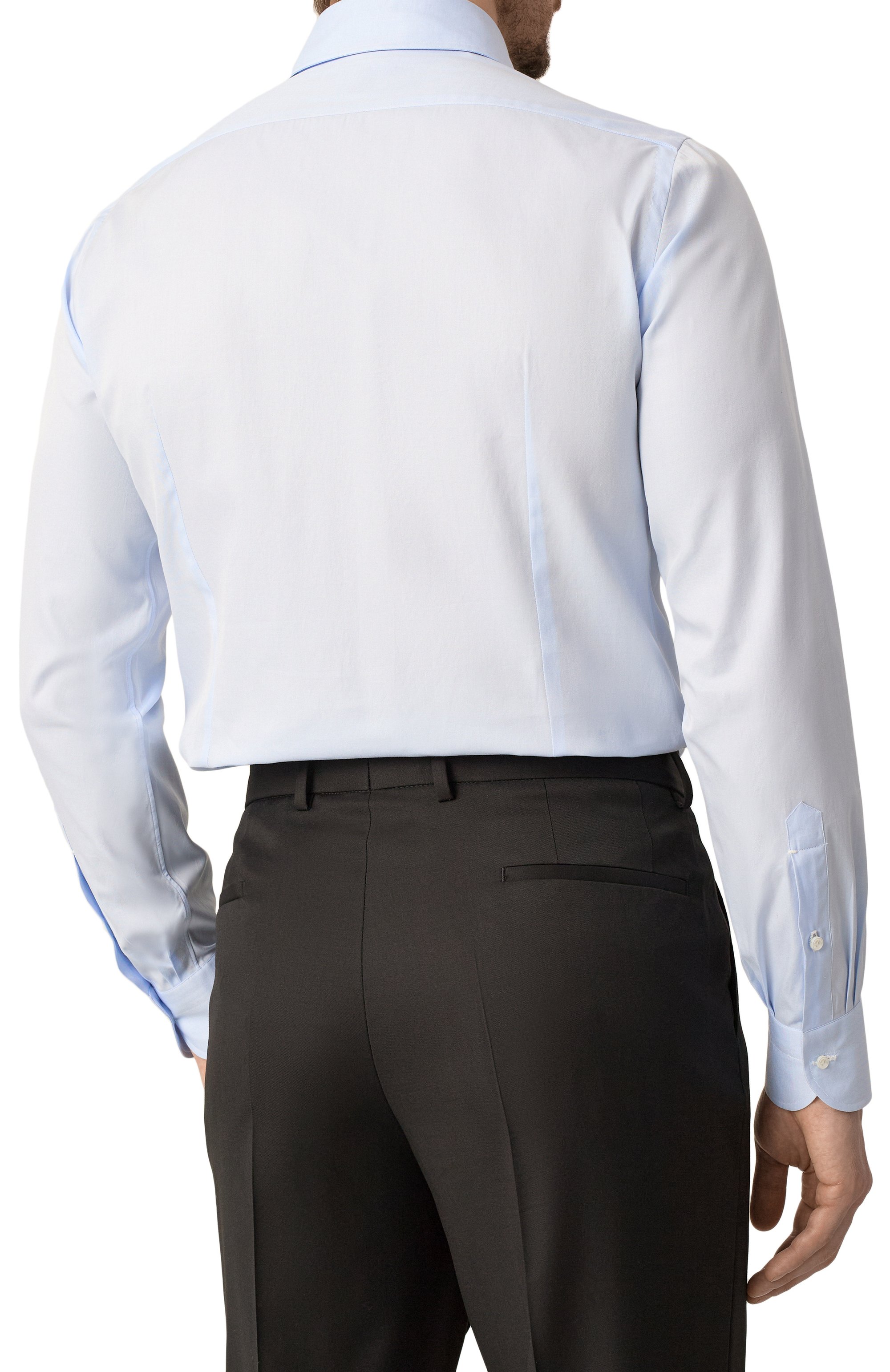 Хлопковая сорочка LUIGI BORRELLI, арт. PS44141, фото 4