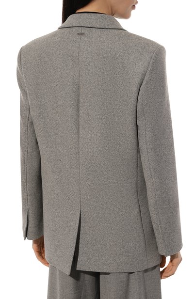 Жакет BOSS серого цвета по цене 47900 руб., арт. 50530891, фото 4 Жакет BOSS, арт. 50530891, фото 4