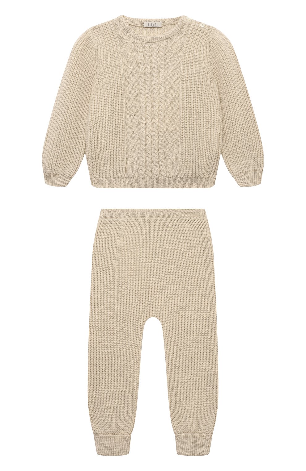 Комплект из пуловера и брюк BABY T, арт. 24AIC810C/1M-12M, фото 1