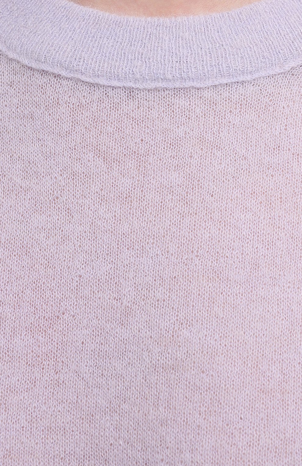 Шерстяной пуловер HELMUT LANG сиреневого цвета по цене 38300 руб., арт. K06HW710, фото 5 Шерстяной пуловер HELMUT LANG, арт. K06HW710, фото 5