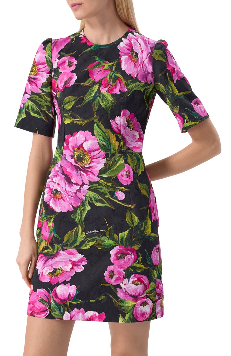 Хлопковое платье DOLCE & GABBANA, арт. F6TMJT/FSFN9, фото 1