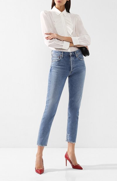 Кожаные туфли rockstud VALENTINO, арт. RW2S0A04/VCE, фото 2