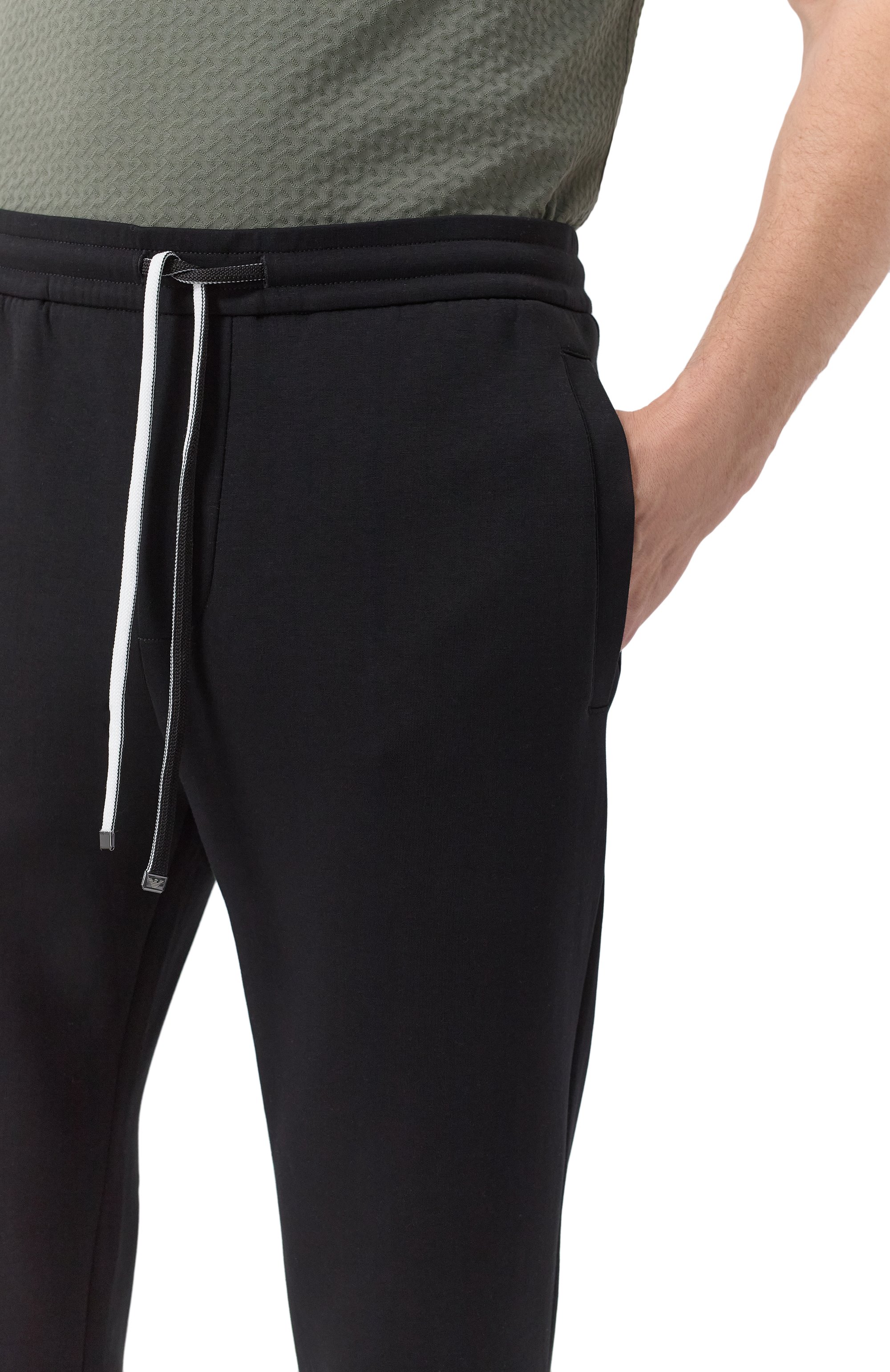 Хлопковые брюки EMPORIO ARMANI, арт. 8N1PD8/1JHSZ, фото 5