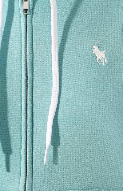Хлопковая толстовка POLO RALPH LAUREN зеленого цвета по цене 19150 руб., арт. 211792055, фото 5 Хлопковая толстовка POLO RALPH LAUREN, арт. 211792055, фото 5