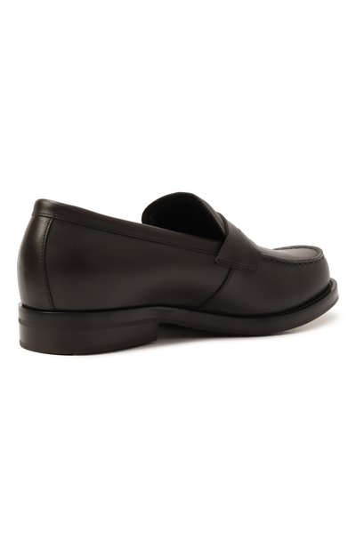 Кожаные пенни-лоферы dressletic BOSS темно-коричневого цвета по цене 67950 руб., арт. 50539885, фото 5 Кожаные пенни-лоферы dressletic BOSS, арт. 50539885, фото 5