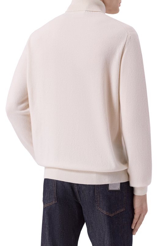 Кашемировая водолазка MVST M25.1PM.K016 Кремовый  M25.1PM.K016 Фото 4