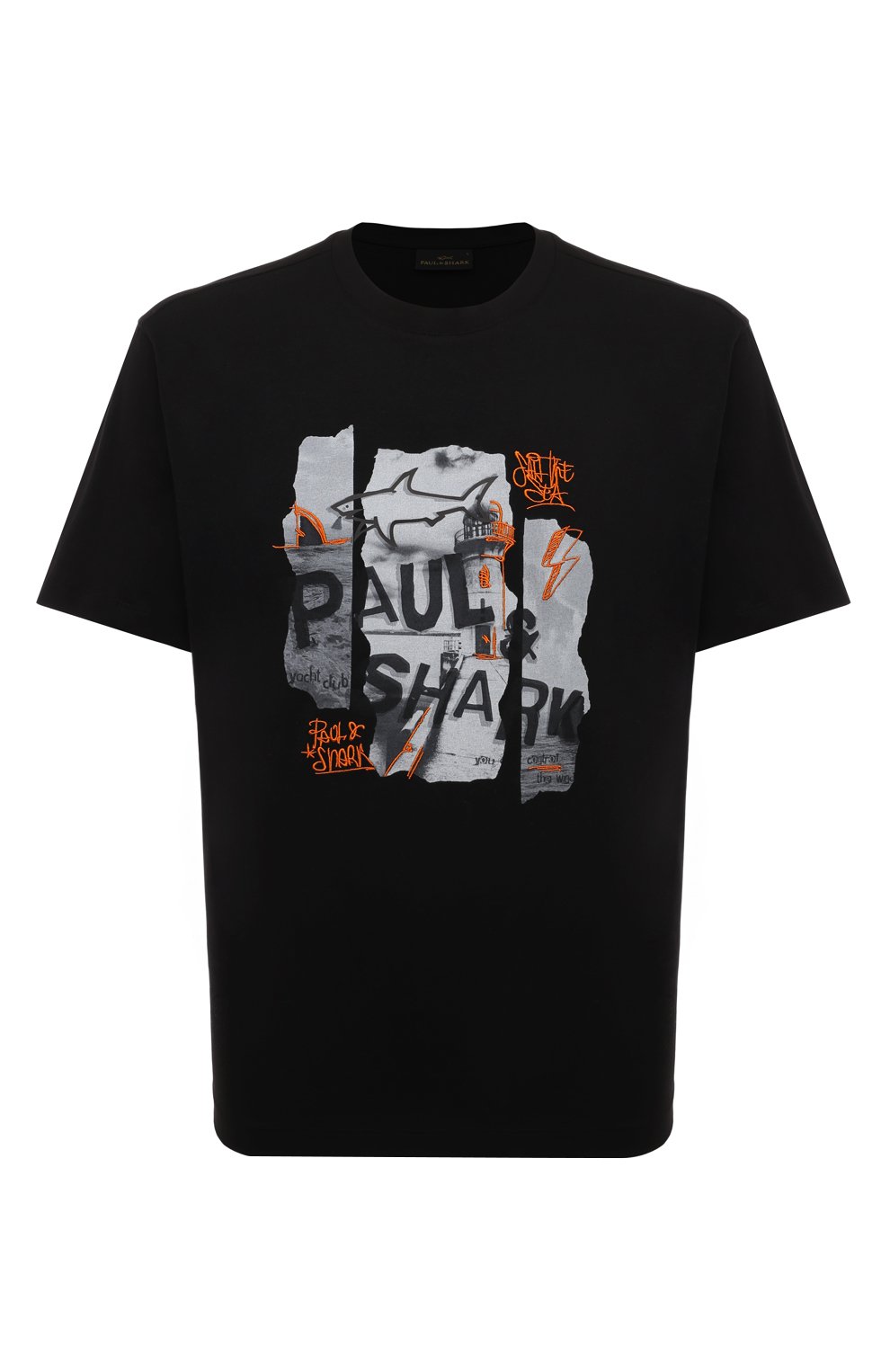 Хлопковая футболка PAUL&SHARK, арт. 14311611, фото 1