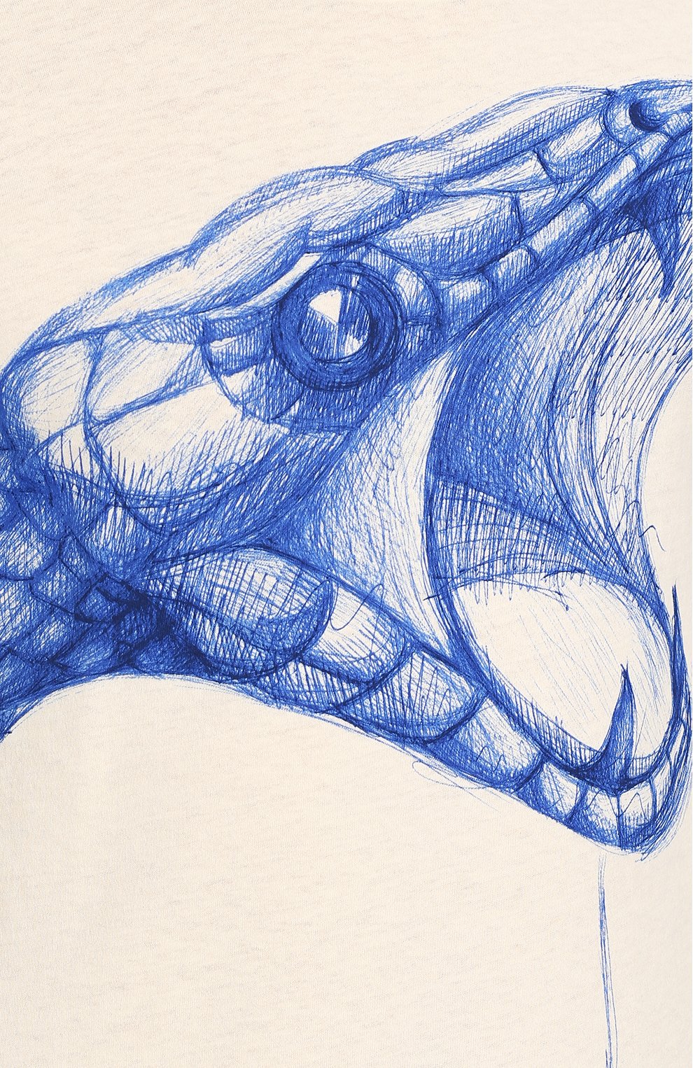 Хлопковая футболка с принтом GUCCI, арт. 493117/X3H27, фото 5