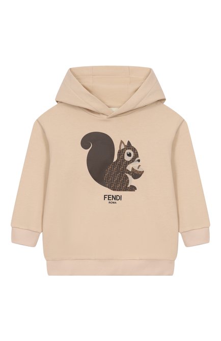 Хлопковое худи FENDI, арт. JUH087/5V0