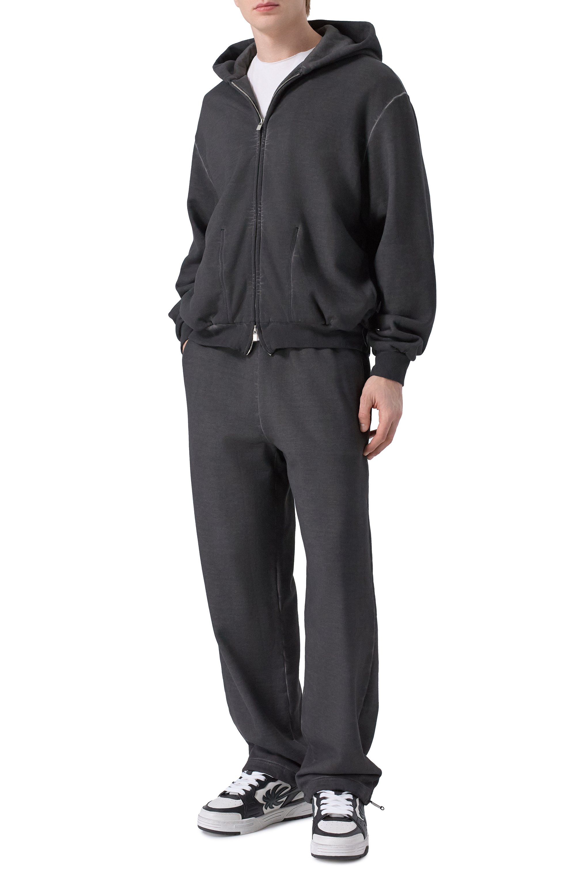 Кожаные кеды venice worn out PALM ANGELS, арт. PMIA101F25LEA001, фото 2