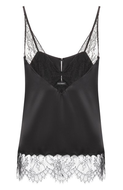Женский атласный топ DOLCE & GABBANA, арт. F7BN5T/FU1AU