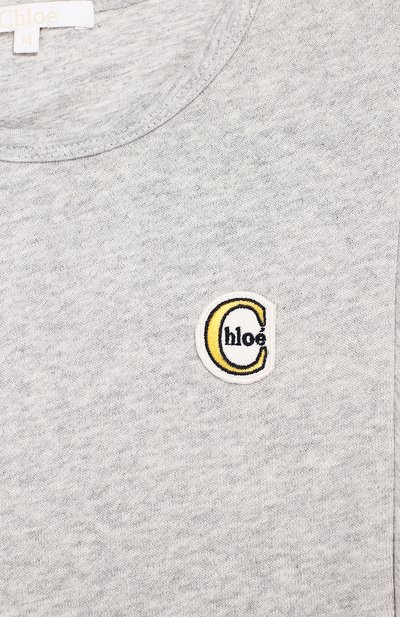 Хлопковое мини-платье CHLOÉ, арт. C12719/14A, фото 3