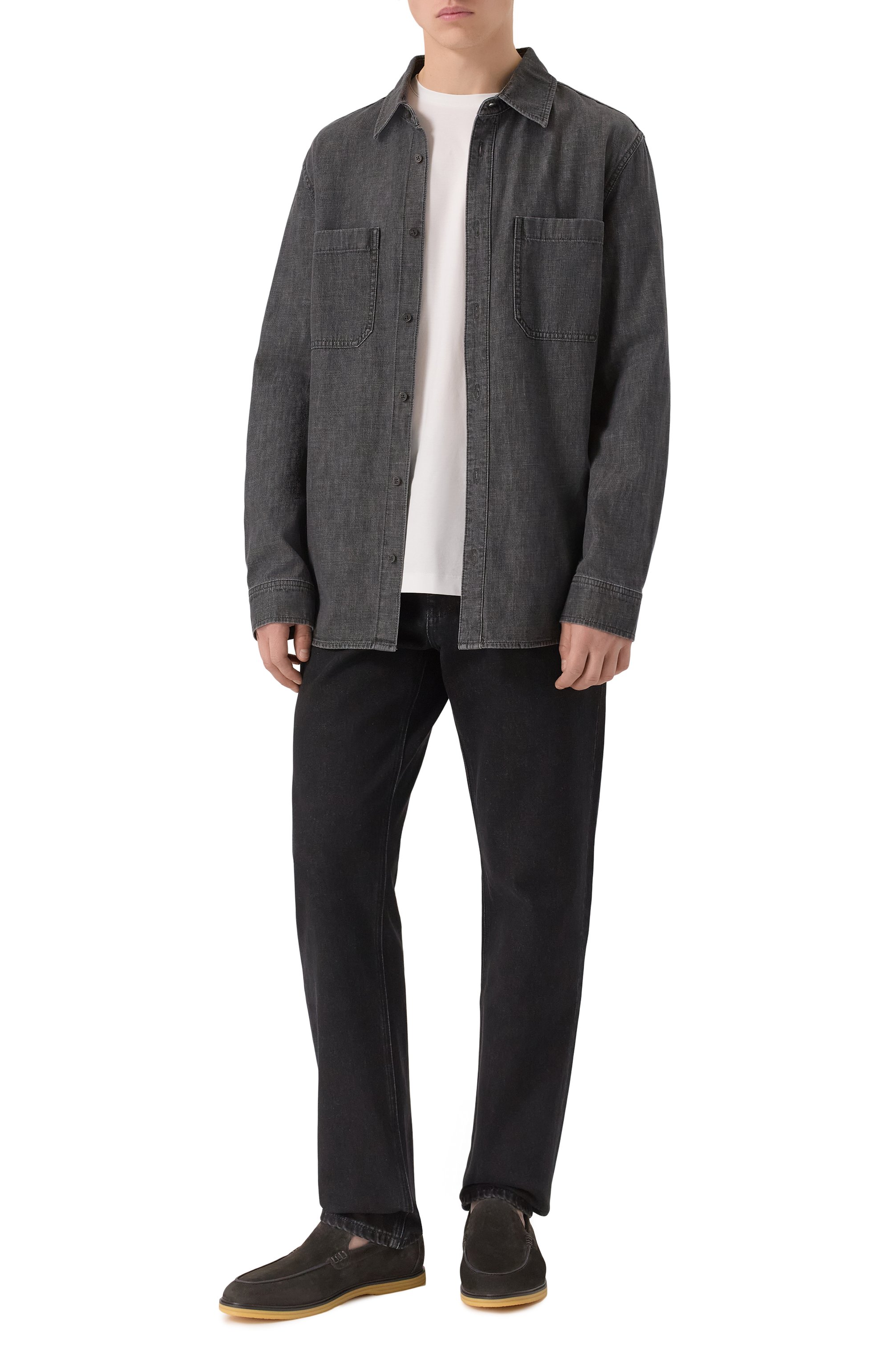 Джинсовая рубашка 12 STOREEZ, арт. 132694, фото 2