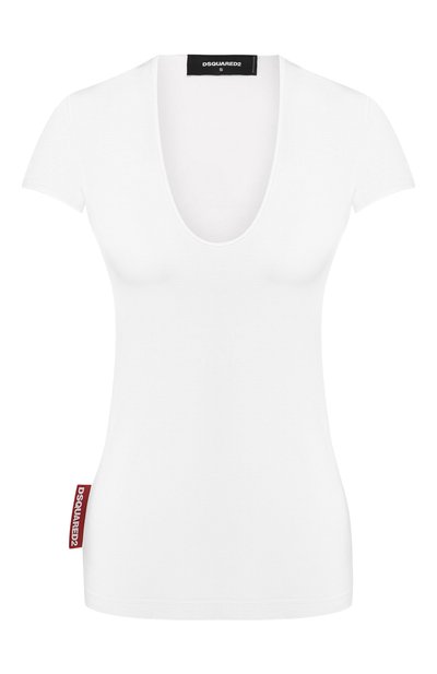 Женская хлопковая футболка DSQUARED2, арт. S75GD0101/S22427