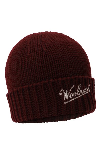 Мужская шерстяная шапка WOOLRICH, арт. CFWOAC0288MRUF0428
