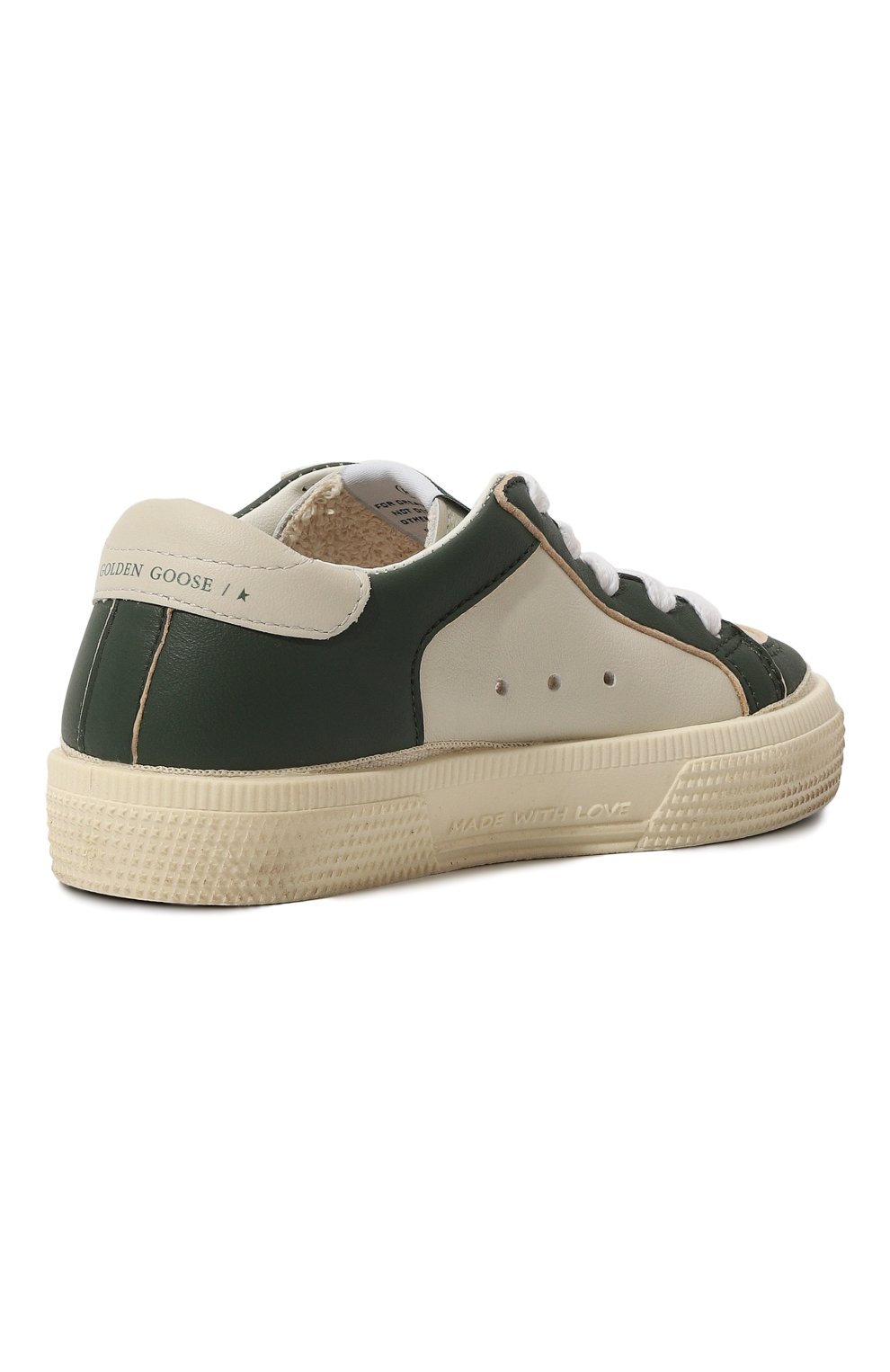 Кожаные кеды GOLDEN GOOSE DELUXE BRAND, арт. GJF00495.F004815, фото 3