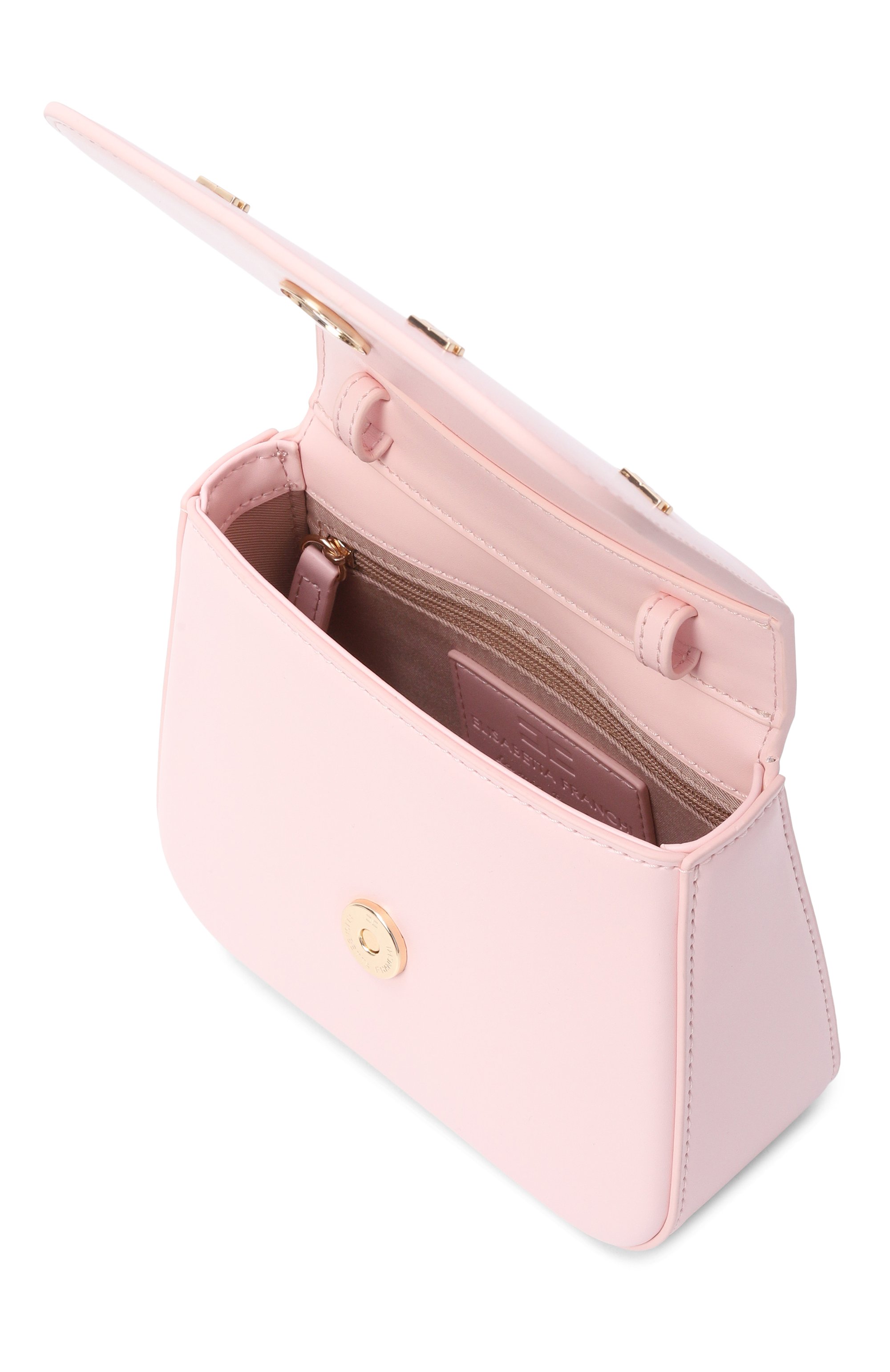Сумка ELISABETTA FRANCHI LA MIA BAMBINA светло-розового цвета по цене 24650 руб., арт. EFB0112C/TV025, фото 3 Сумка ELISABETTA FRANCHI LA MIA BAMBINA, арт. EFB0112C/TV025, фото 3