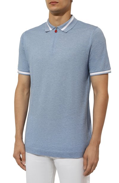 Хлопковое поло KITON, арт. UMK1172V4, фото 3