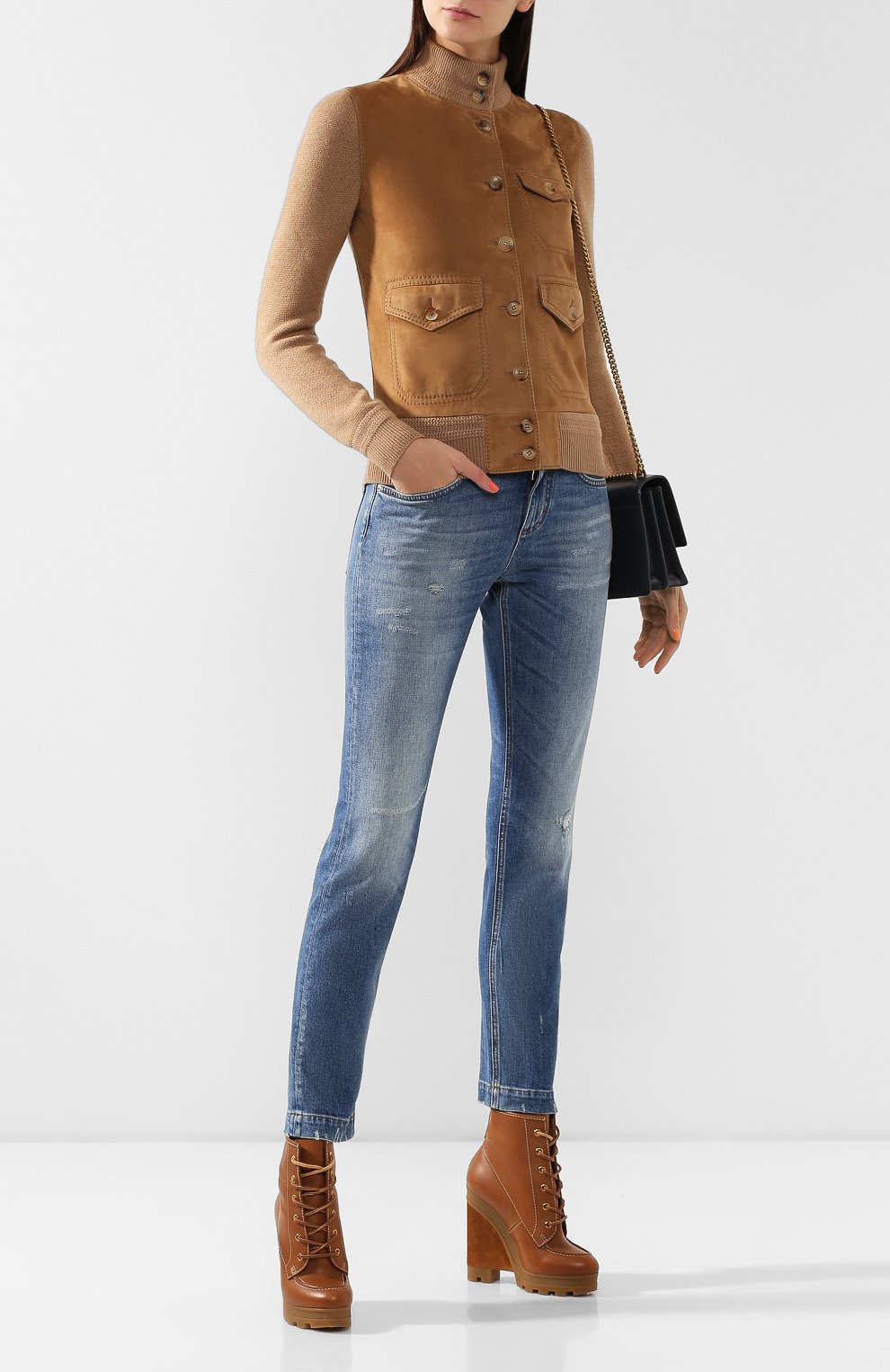 Кардиган RALPH LAUREN бежевого цвета по цене 347500 руб., арт. 290765655, фото 2 Кардиган RALPH LAUREN, арт. 290765655, фото 2