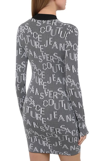 Платье из вискозы VERSACE JEANS COUTURE, арт. B4HZB810-ZDMM10 J ACQ L0G0/50597, фото 4