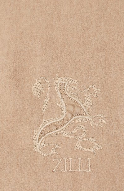 Шарф с отделкой из кожи аллигатора ZILLI, арт. SWF001M0310VBLE00N004, фото 4