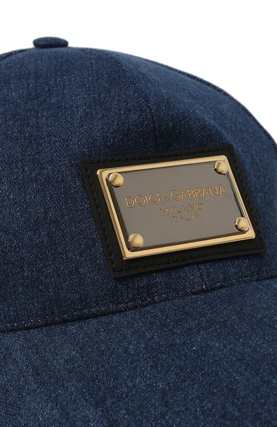Джинсовая бейсболка DOLCE & GABBANA, арт. GH590A/G8EE4, фото 4