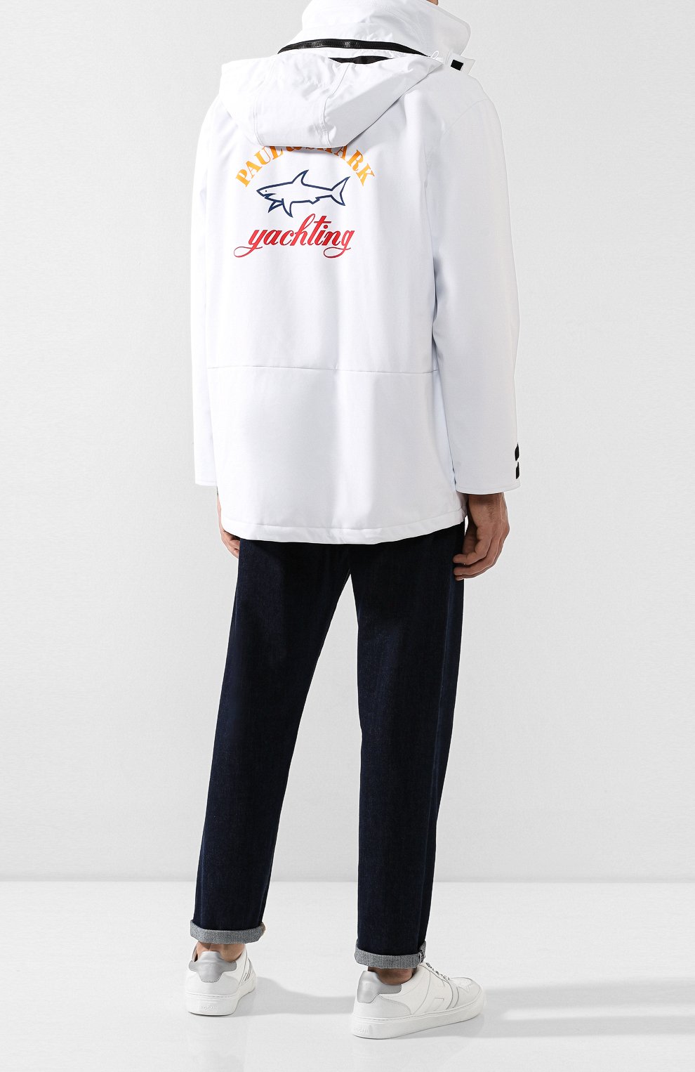 Парка PAUL&SHARK белого цвета по цене 61500 руб., арт. I19P2144, фото 2 Парка PAUL&SHARK, арт. I19P2144, фото 2