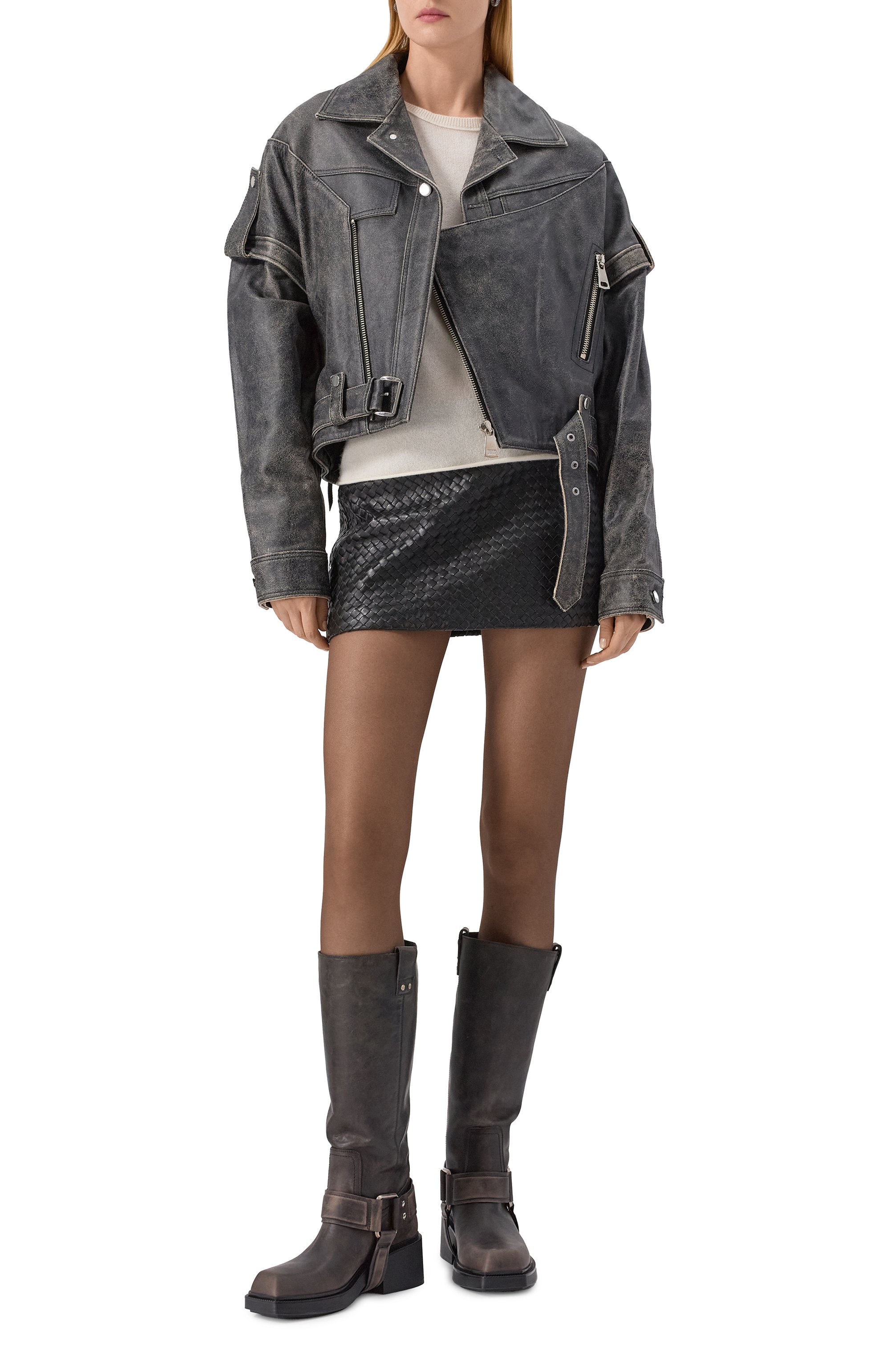 Кожаные сапоги f06 fray VIC MATIE, арт. 1F2354DHF06F050150, фото 3