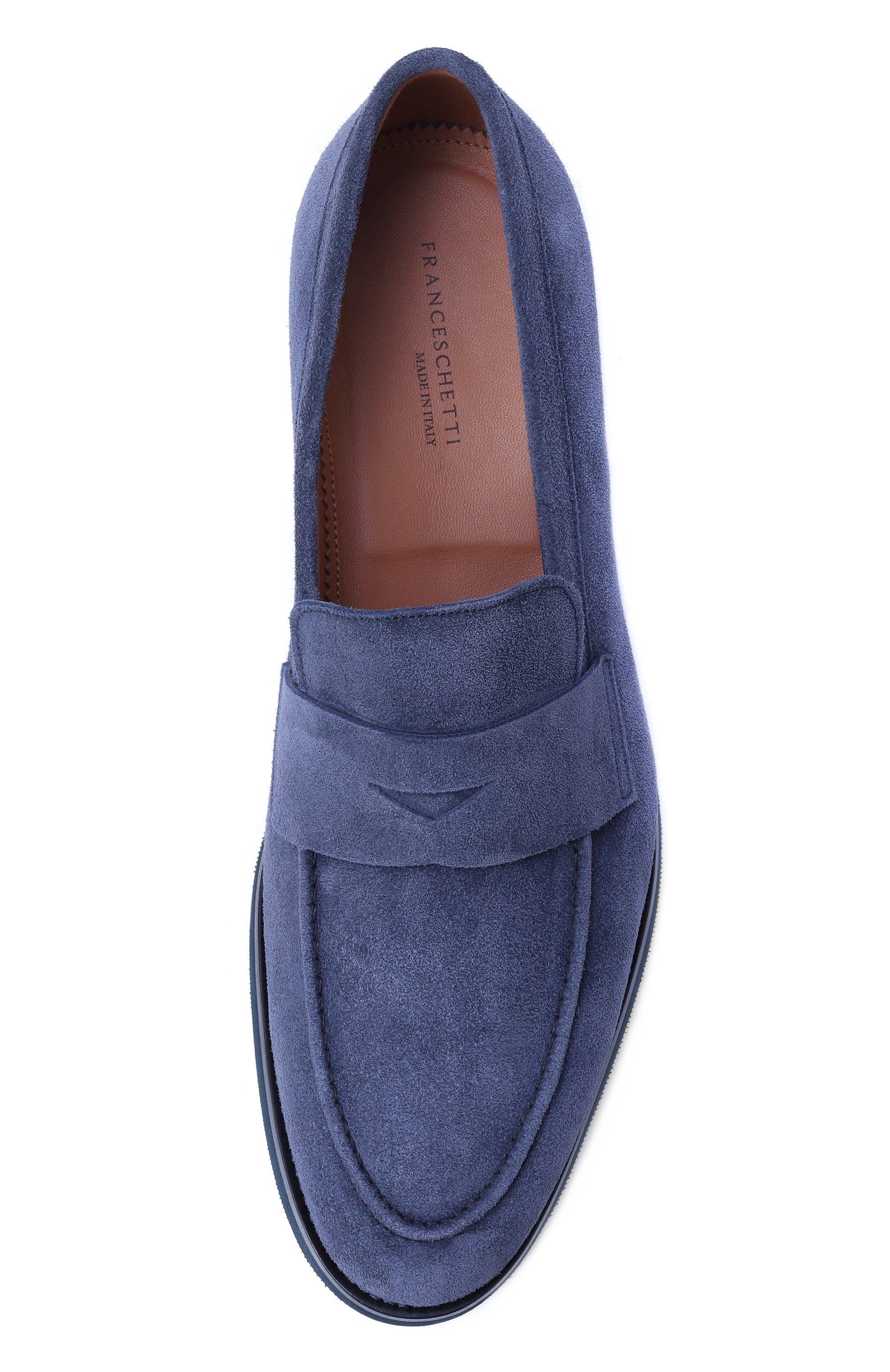 Замшевые пенни-лоферы FRANCESCHETTI, арт. 0724007/CAM0SCI0, фото 5