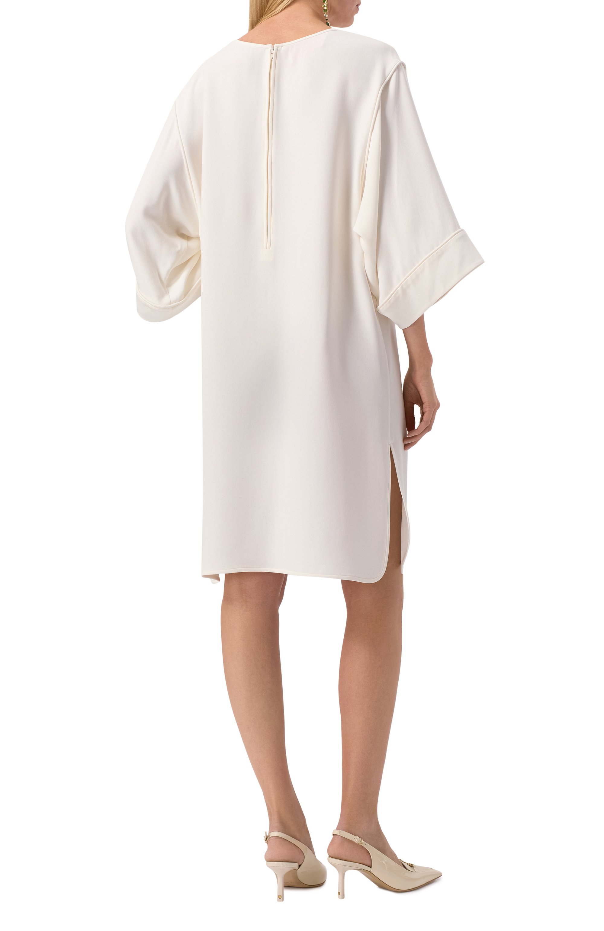 Шелковое платье VALENTINO, арт. 6B3VAEW01MM, фото 4