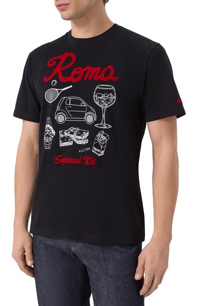 Хлопковая футболка MC2 SAINT BARTH, арт. ARN0001-02771I/ARN0TT, фото 3