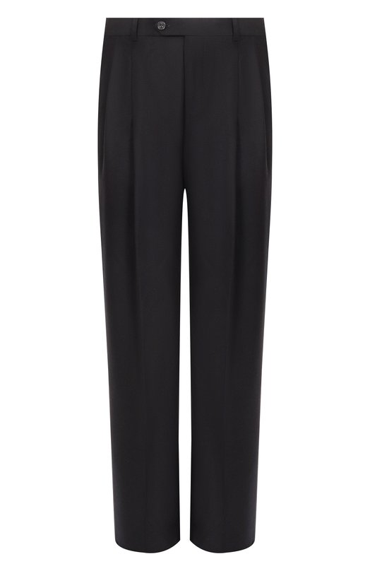 Брюки из шерсти и шелка 12 STOREEZ 133586 Чёрный 133586