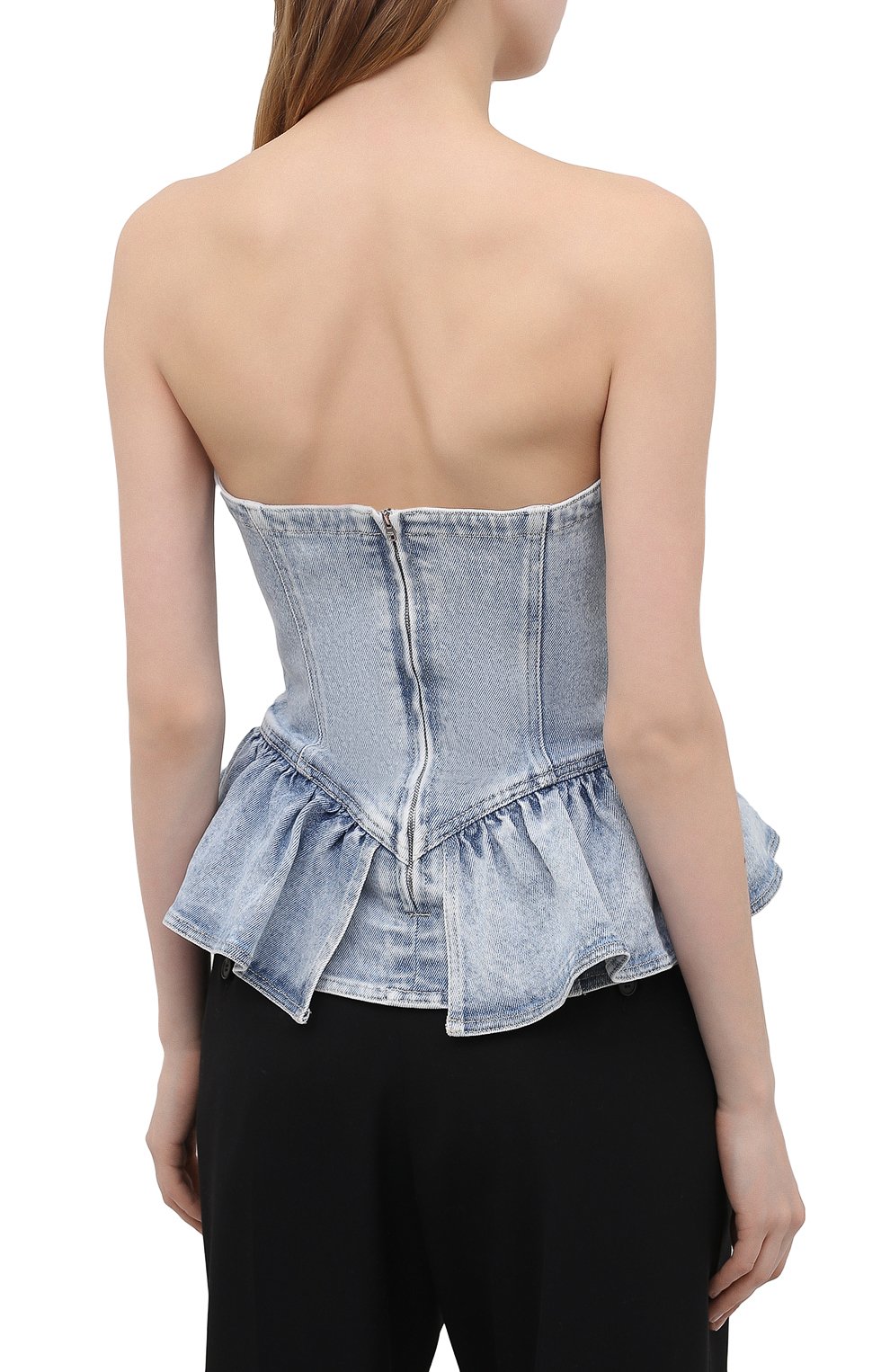 Джинсовый топ ISABEL MARANT, арт. HT2122-21E019I/D0LIZINA, фото 4
