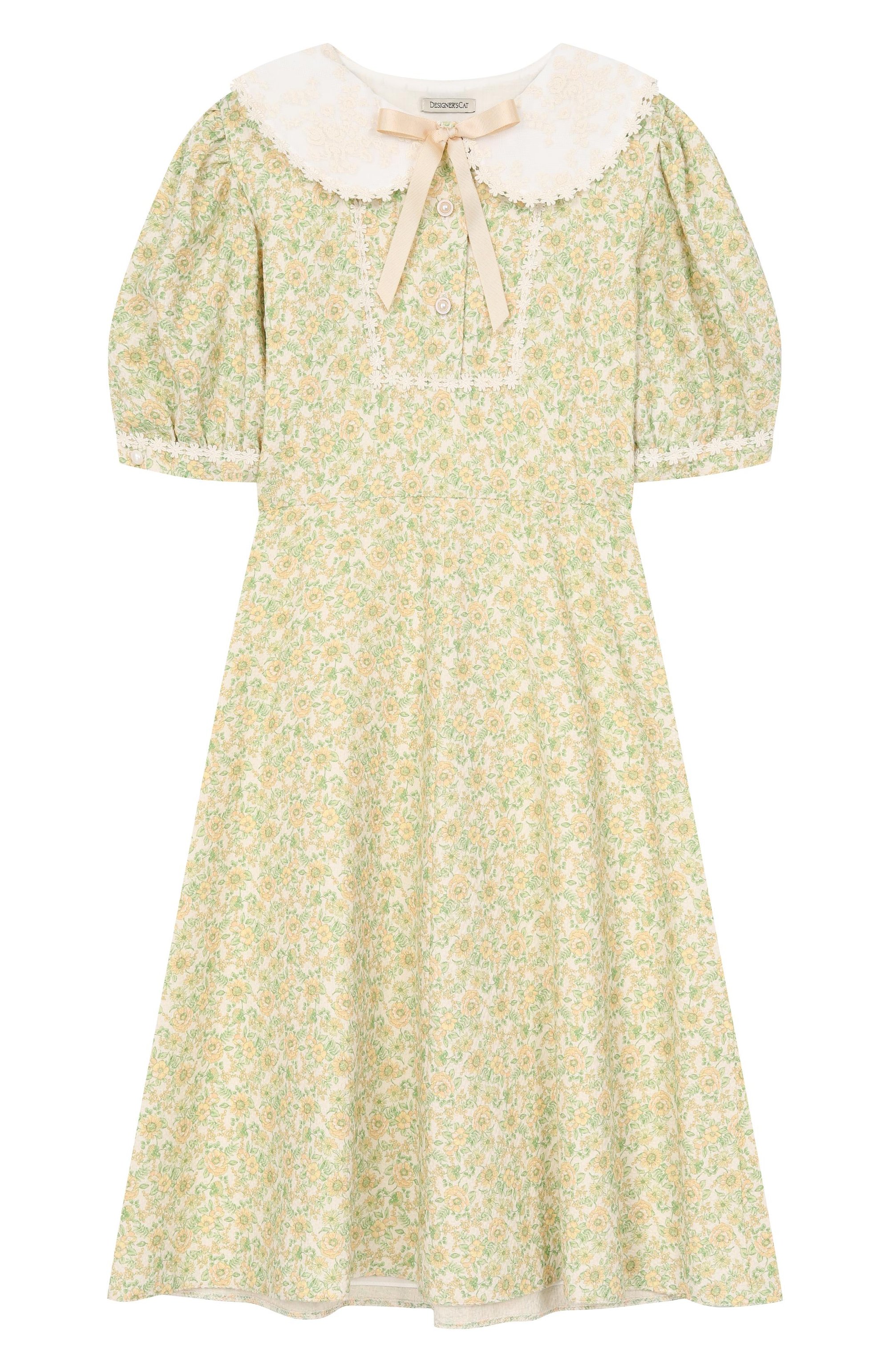 Хлопковое платье DESIGNERS CAT, арт. 100000K01001916_001, фото 1