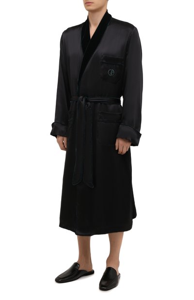 Шелковый халат GIORGIO ARMANI, арт. 100032/CC820, фото 2