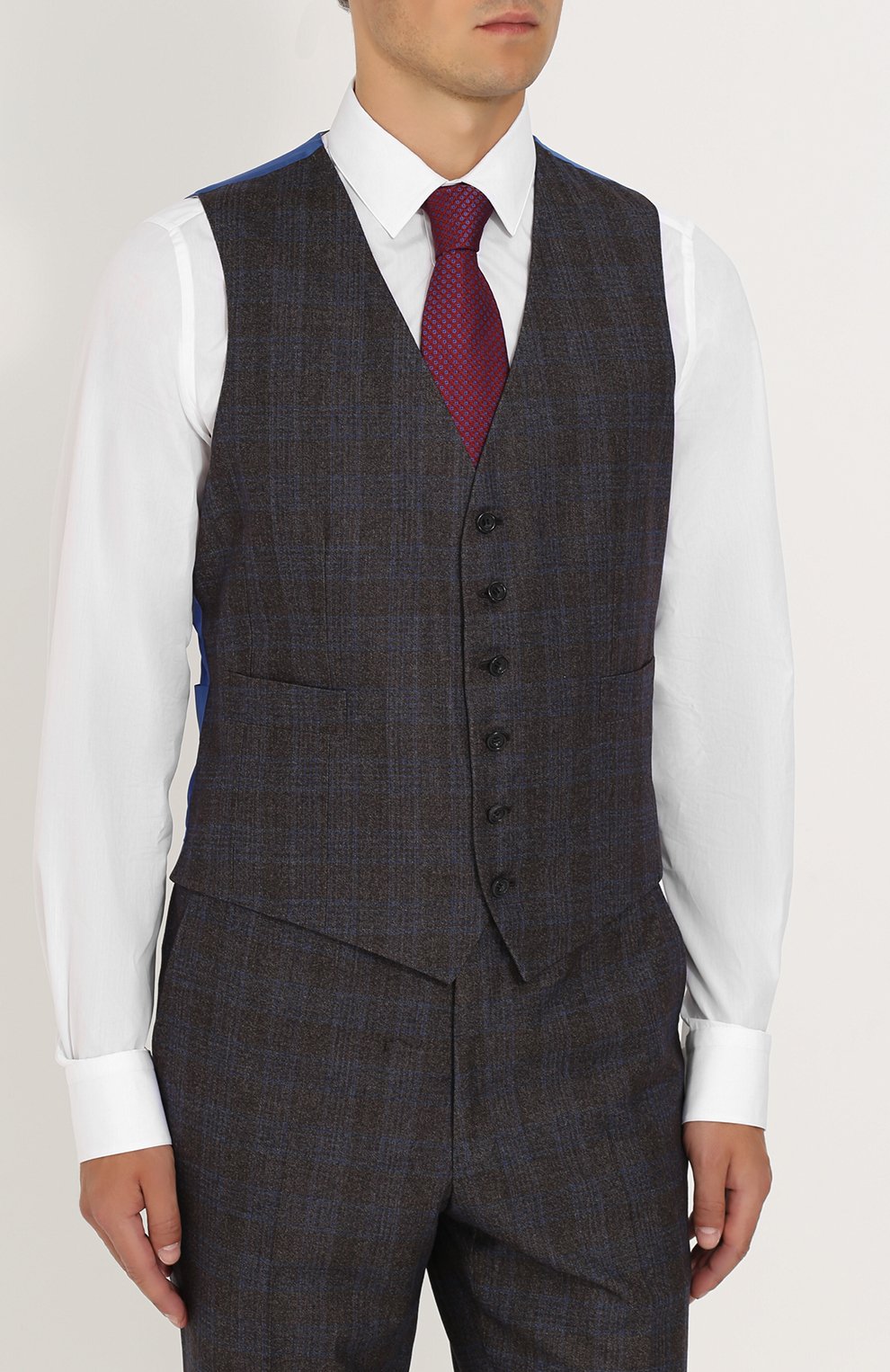 Шерстяной костюм-тройка KITON, арт. UAGL81K01X10, фото 4