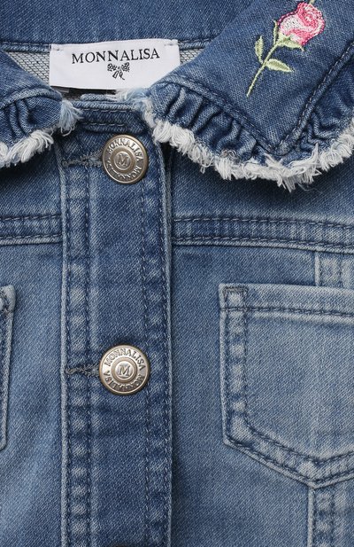 Джинсовая куртка MONNALISA, арт. 397101R5, фото 3