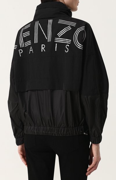 Ветровка свободного кроя с воротником-стойкой KENZO, арт. 2BL062590, фото 4