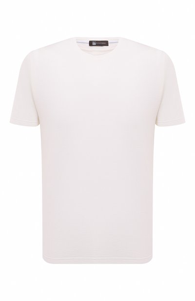 Мужская футболка из шелка и хлопка COLOMBO, арт. TS00380/A00897