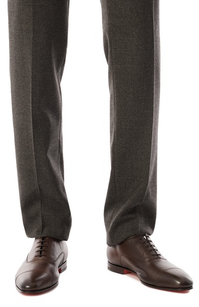 Кожаные оксфорды levante SANTONI, арт. MCLG17801SA3BSLFN01, фото 3