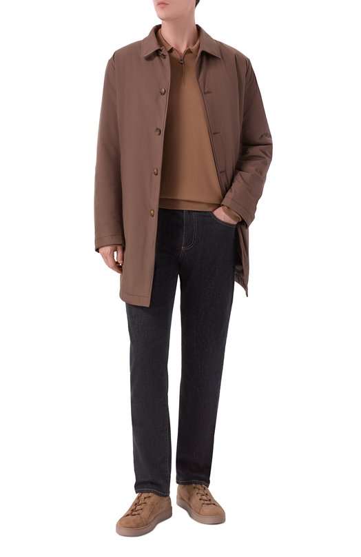 Замшевые кеды Tod’s XXM04L0JF41HR0 Коричневый  XXM04L0JF41HR0 Фото 2