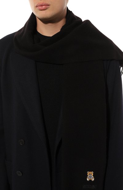 Шерстяной шарф MOSCHINO, арт. 50124/M5293, фото 3