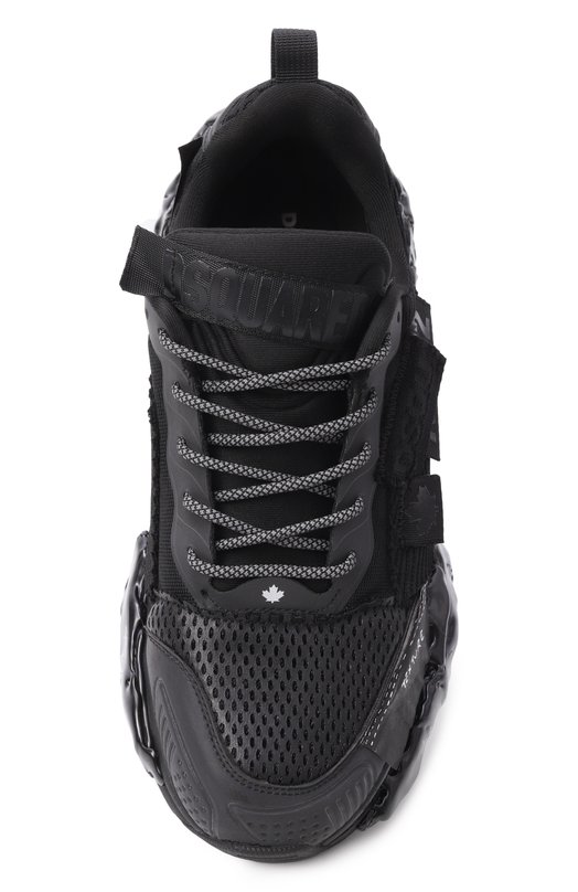 Текстильные кроссовки Faster Dsquared2 SNM0461/35508740 Чёрный  SNM0461/35508740 Фото 5