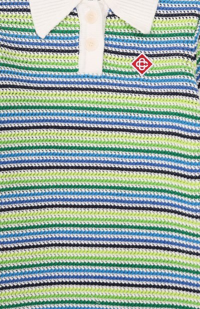 Хлопковое платье CASABLANCA, арт. K-SP26-KW-1367-01-EX-BC, фото 3