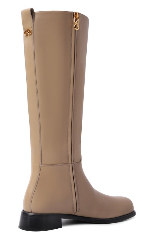 Кожаные сапоги Avenue 25 Sergio Rossi B15630/MMVN13 Бежевый  B15630/MMVN13 Фото 5