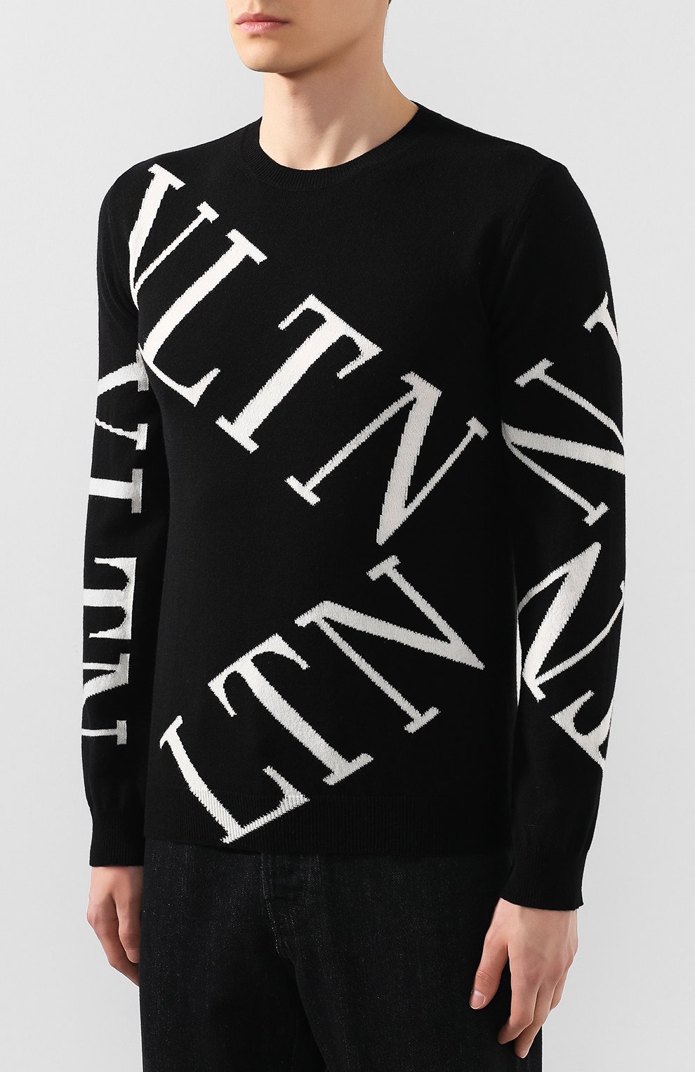 Джемпер из смеси шерсти и кашемира VALENTINO, арт. SV3KC04F5G0, фото 3